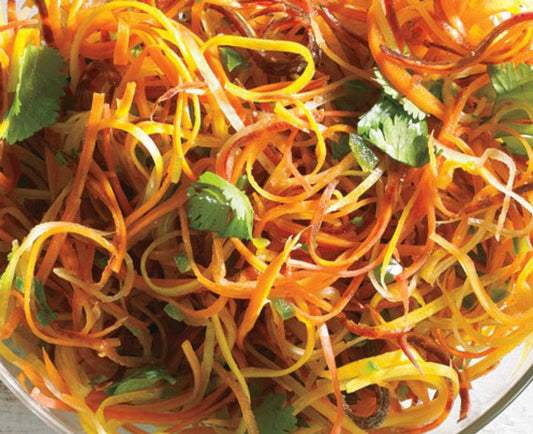Spicy Carrot and Cilantro Slaw