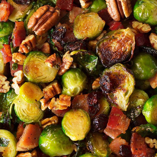 Brussel Sprouts with Toasted Pecans