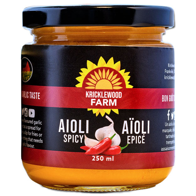 Kricklewood Farm Spicy Garlic Aioli